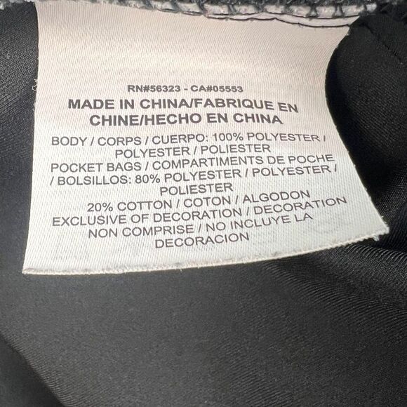 Nike Golf Dri-Fit  Womens Skort  all Black Sz 8 W/ Pockets Preppy Country Club - Picture 7 of 8